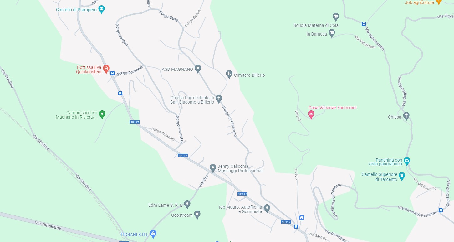Mappa della festa